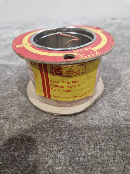 RS Equipment Wire 100 Meteres Grey 16/0.2mm - Multi-Strand Copper - Excellent