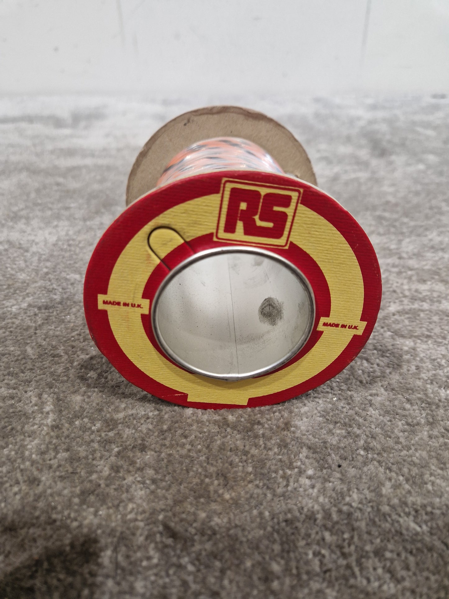 RS 7/0.2mm Equipment Wire Type 2 Orange And Black 100 Metres - Durable Insulation - Excellent