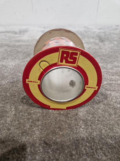 RS 7/0.2mm Equipment Wire Type 2 Orange And Black 100 Metres - Durable Insulation - Excellent