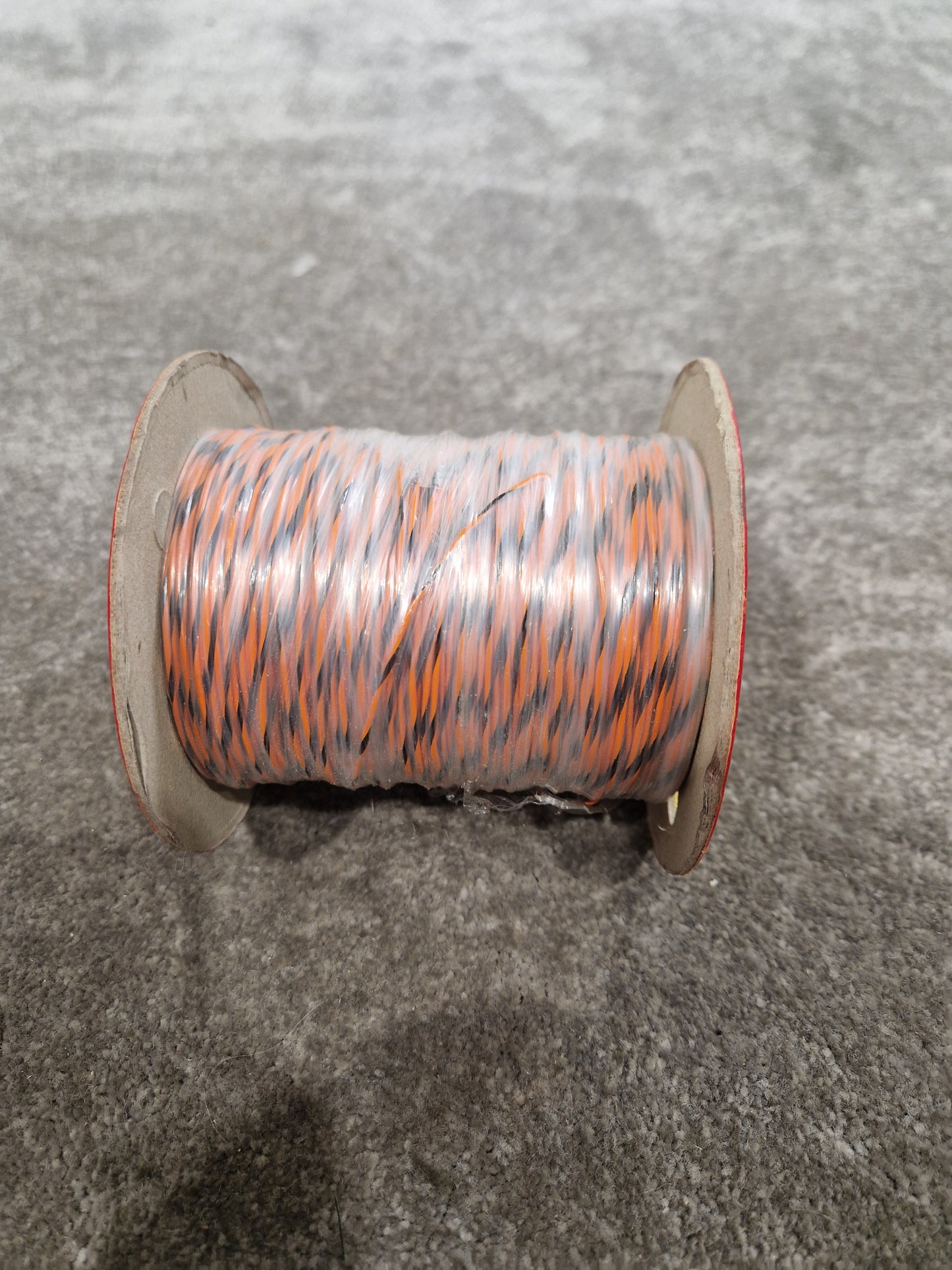 RS 7/0.2mm Equipment Wire Type 2 Orange And Black 100 Metres - Durable Insulation - Excellent