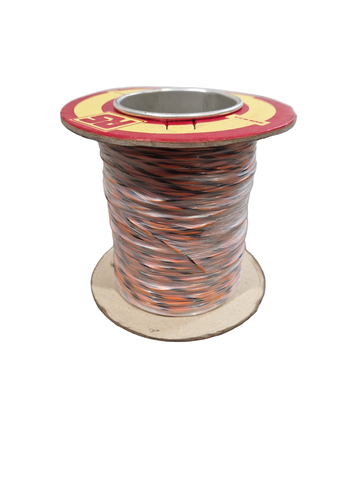 RS 7/0.2mm Equipment Wire Type 2 Orange And Black 100 Metres - Durable Insulation - Excellent