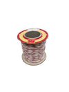 RS 16/0.2mm Equipment Wire Type 2 Red And White 100 Metres - High-Purity Copper - Excellent - Photo 1