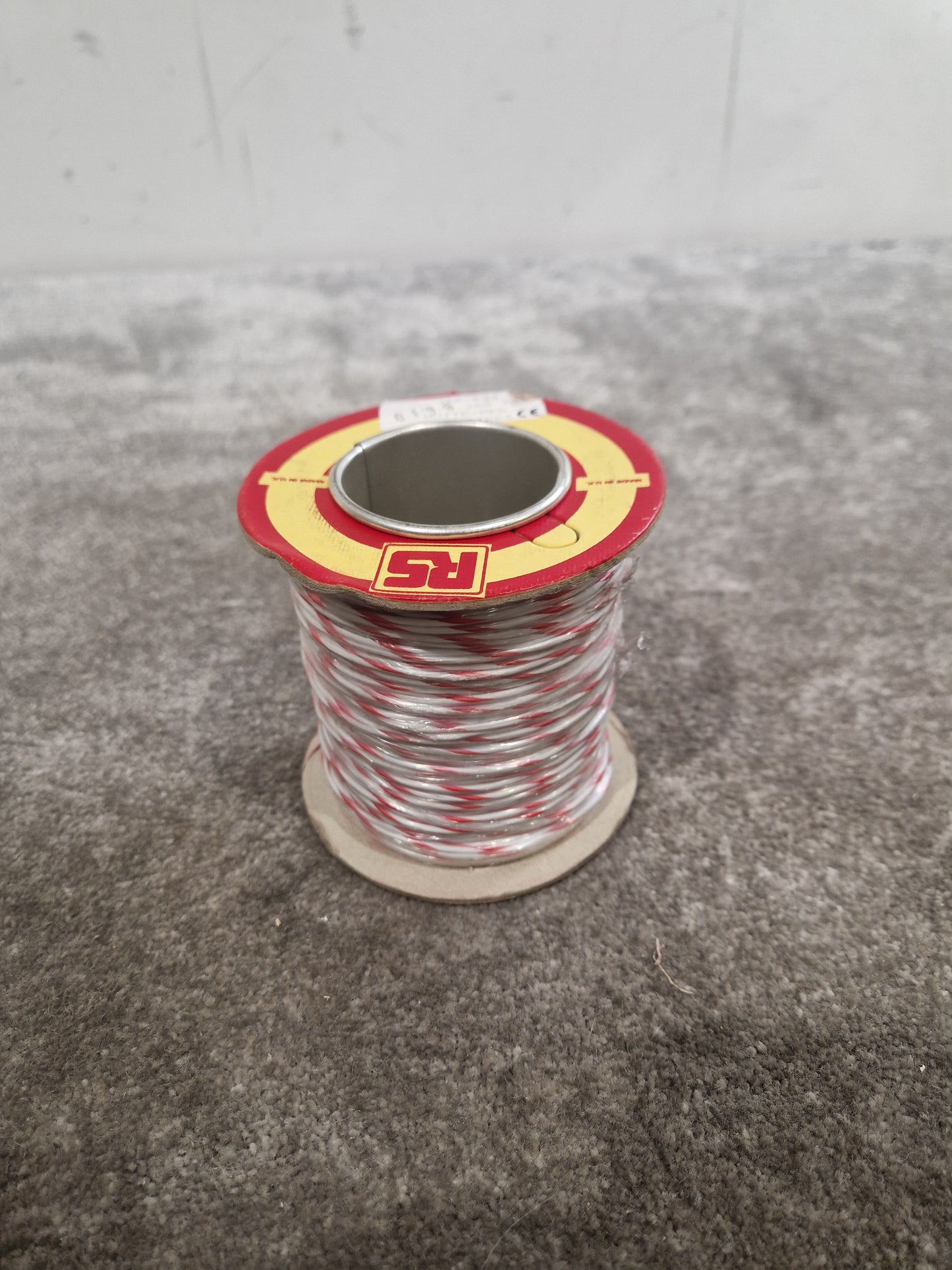 RS 16/0.2mm Equipment Wire Type 2 Red And White 100 Metres - High-Purity Copper - Excellent