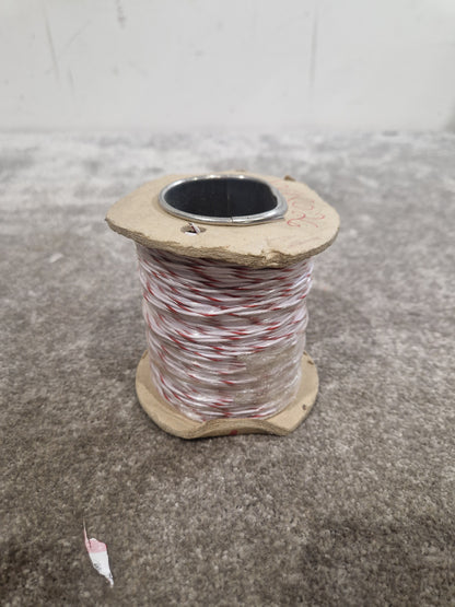 Def Spec 16/0.2mm Equipment Wire Type 2 Red And White 100 Metres - Durable Insulation - Excellent