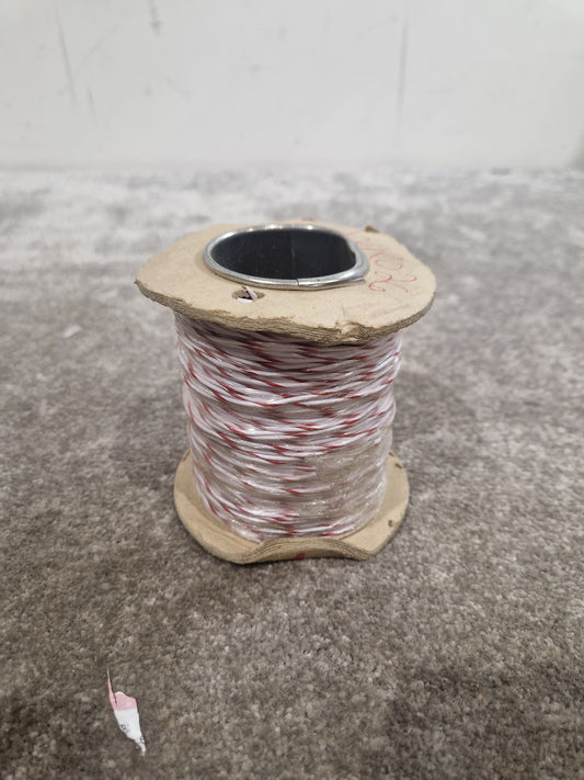 Def Spec 16/0.2mm Equipment Wire Type 2 Red And White 100 Metres - Durable Insulation - Excellent