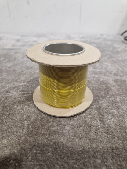 Def Spec 7/0.2mm Equipment Wire Type 2 Yellow 100 Metres - High-Grade Insulation - Excellent