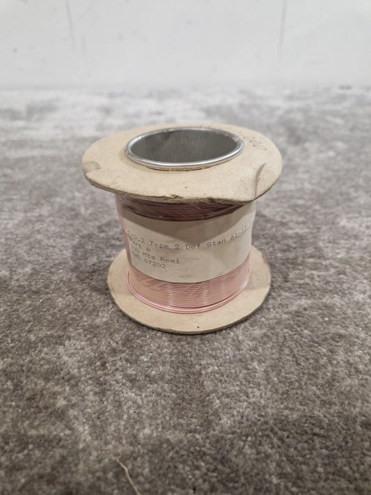 Def Spec 7/0.2mm Equipment Wire Type 2 Pink 100 Metres - Durable Insulation - Excellent