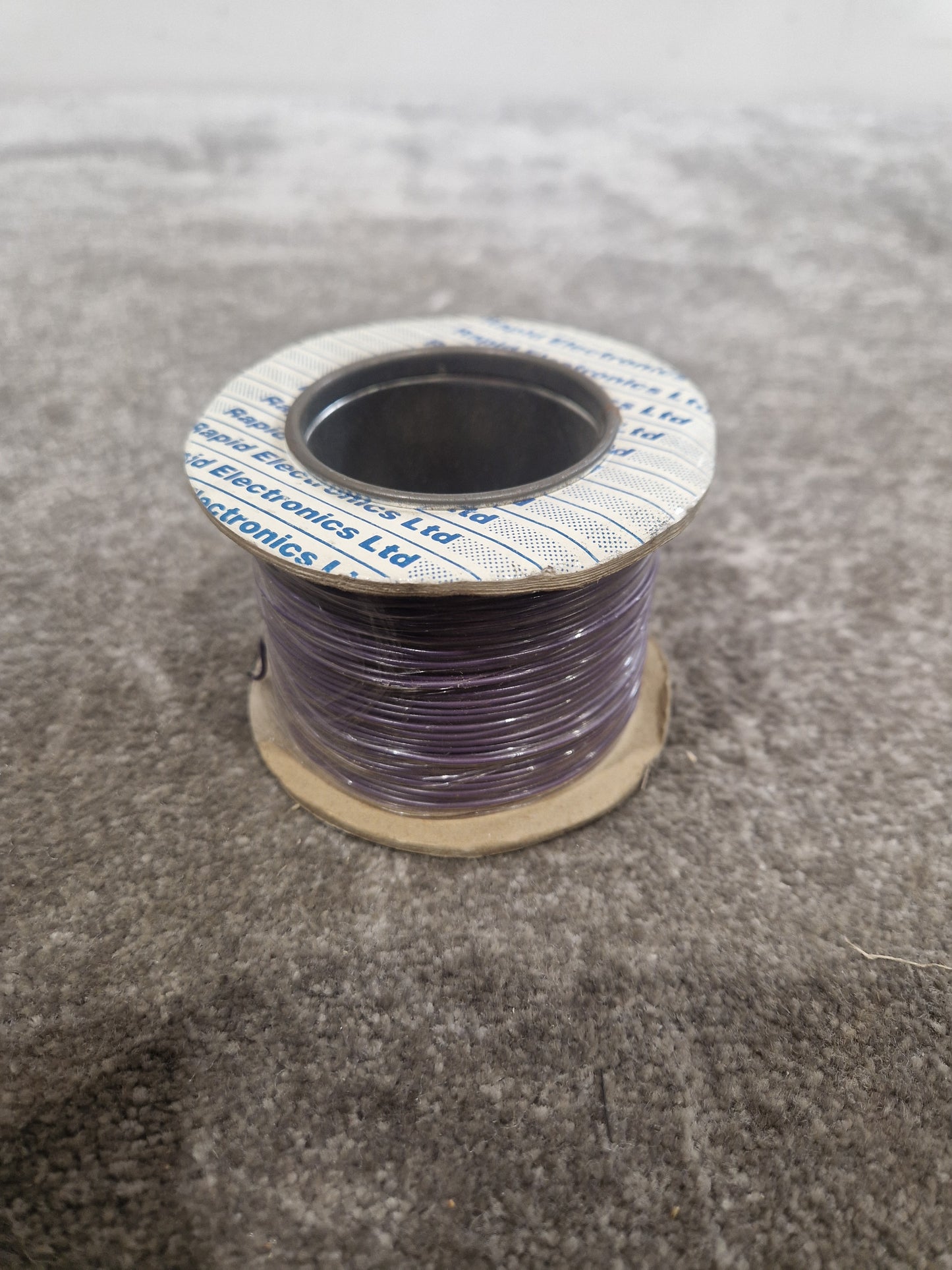 Rapid Electronics 7/0.2mm Equipment Wire Type 2 Violet 100 Metres - High-Quality Insulation - Excellent