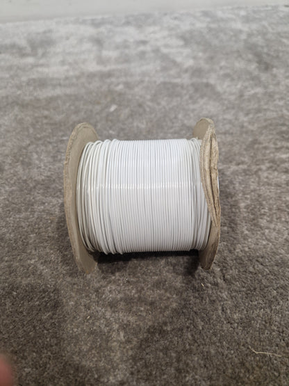 Unbranded 7/0.2mm Equipment Wire Type 2 White 100 Metres - Multi-Purpose Cable - Excellent