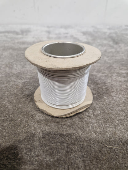 Unbranded 7/0.2mm Equipment Wire Type 2 White 100 Metres - Multi-Purpose Cable - Excellent