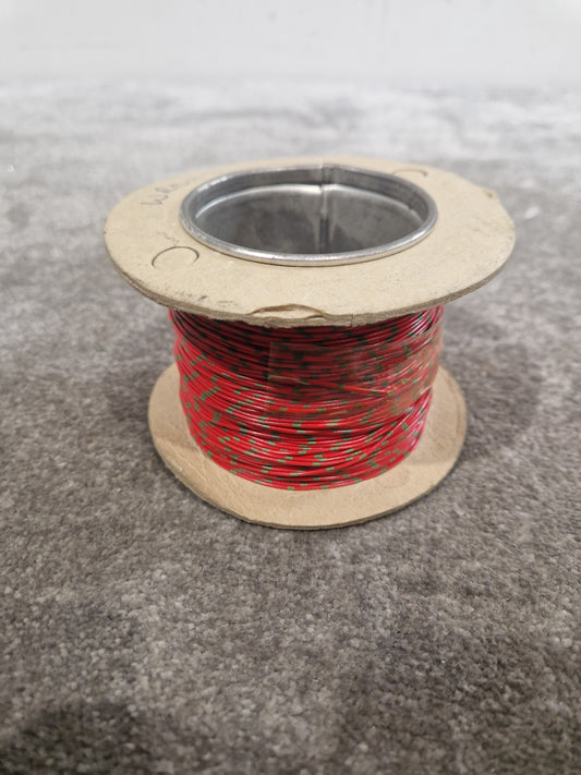 Unbranded 7/0.2mm Equipment Wire Type 2 Red And Green 100 Metres - Durable Copper Core - Excellent