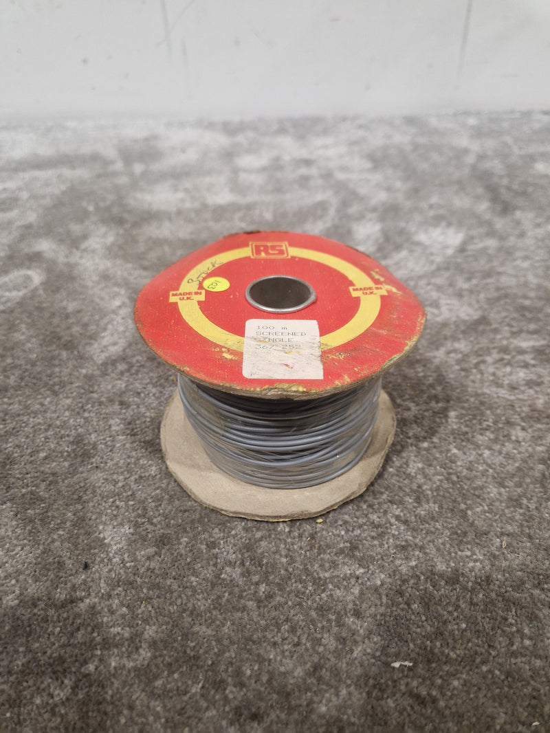 RS Equipment Wire 100 Meteres Grey 16/0.2mm - Multi-Strand Copper - Excellent - Image 2