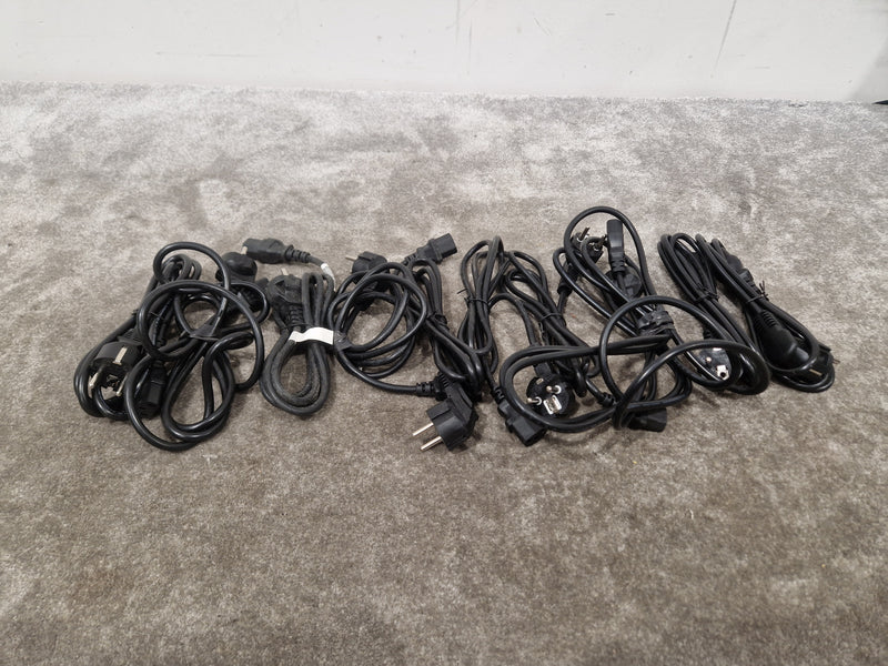 10 European Kettle Leads - Standard Power Cables - Excellent - Image 2