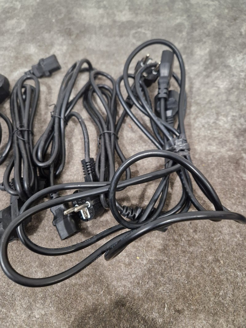 10 European Kettle Leads - Standard Power Cables - Excellent - Image 4