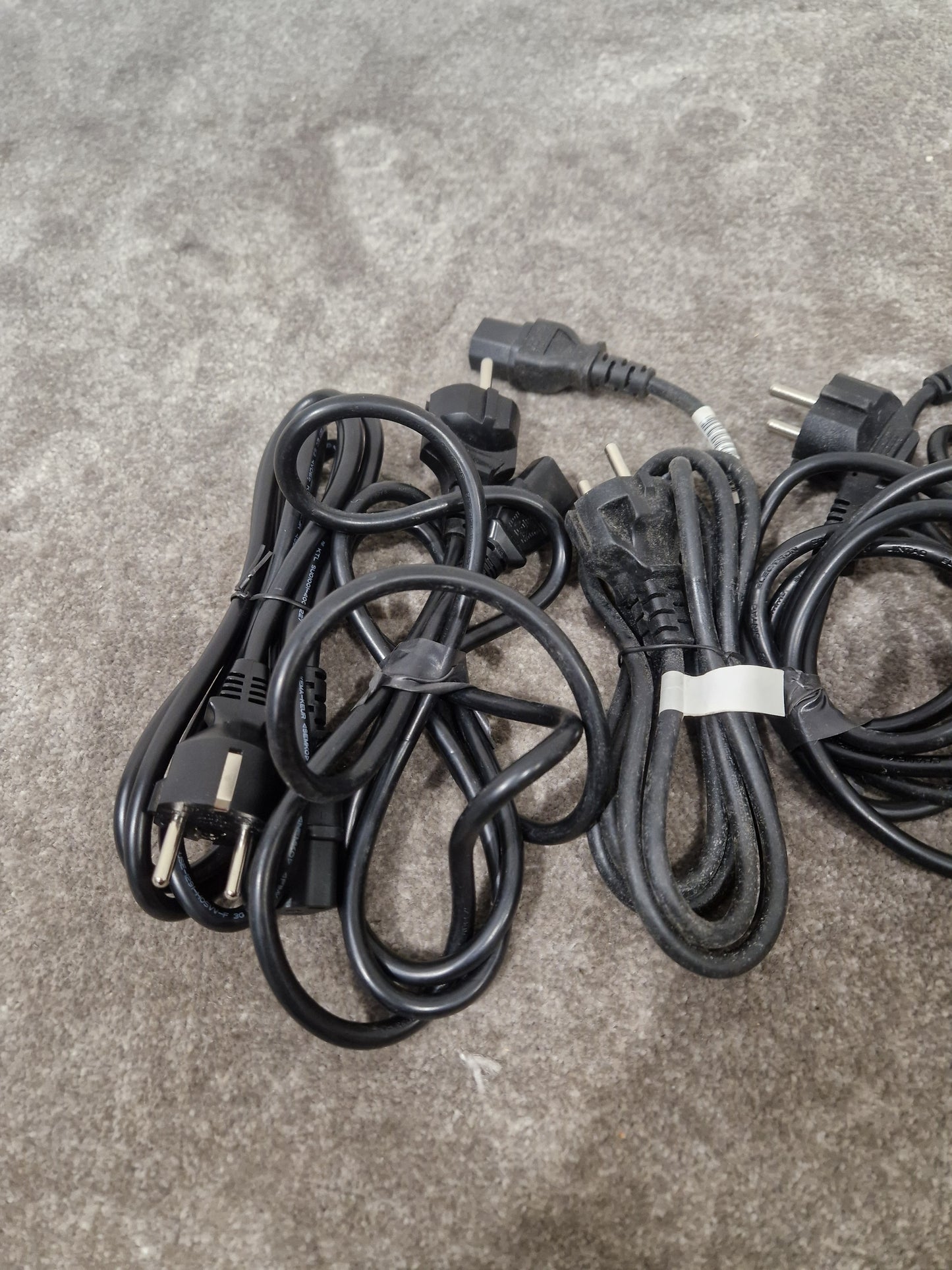 10 European Kettle Leads - Standard Power Cables - Excellent