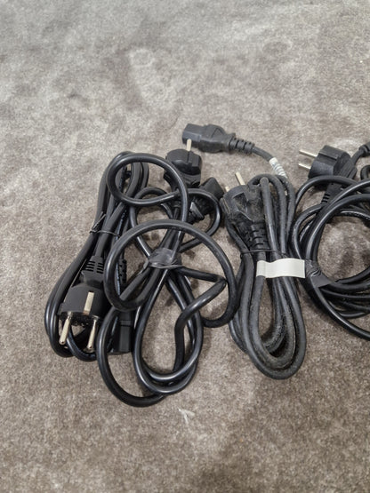 10 European Kettle Leads - Standard Power Cables - Excellent
