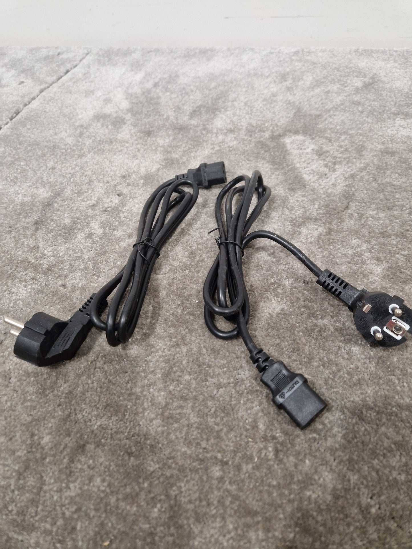 10 European Kettle Leads - Standard Power Cables - Excellent