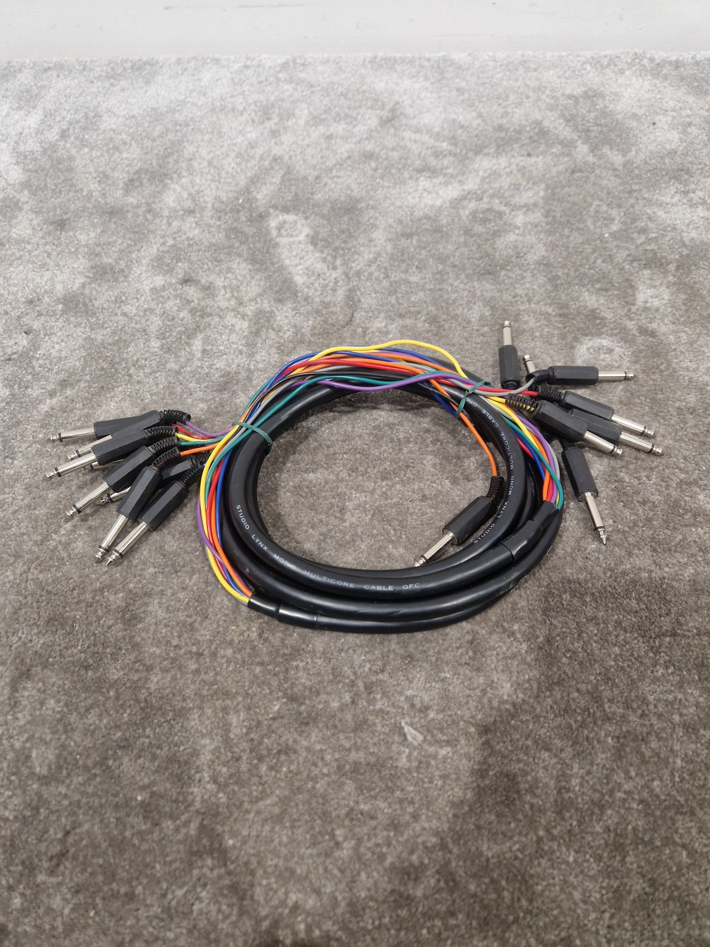 8 Channel Studio Lynx Mono Multicore Cable OFC - Oxygen-Free Copper - Excellent