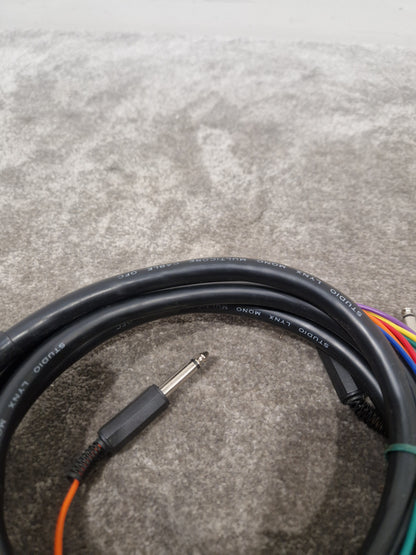 8 Channel Studio Lynx Mono Multicore Cable OFC - Oxygen-Free Copper - Excellent