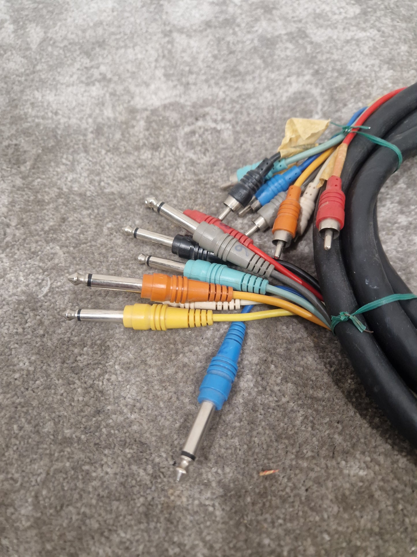 8 Channel Unbranded Cable 10FT Pair - Multi-Channel Audio Link - Very Good