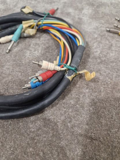8 Channel Unbranded Cable 10FT Pair - Multi-Channel Audio Link - Very Good