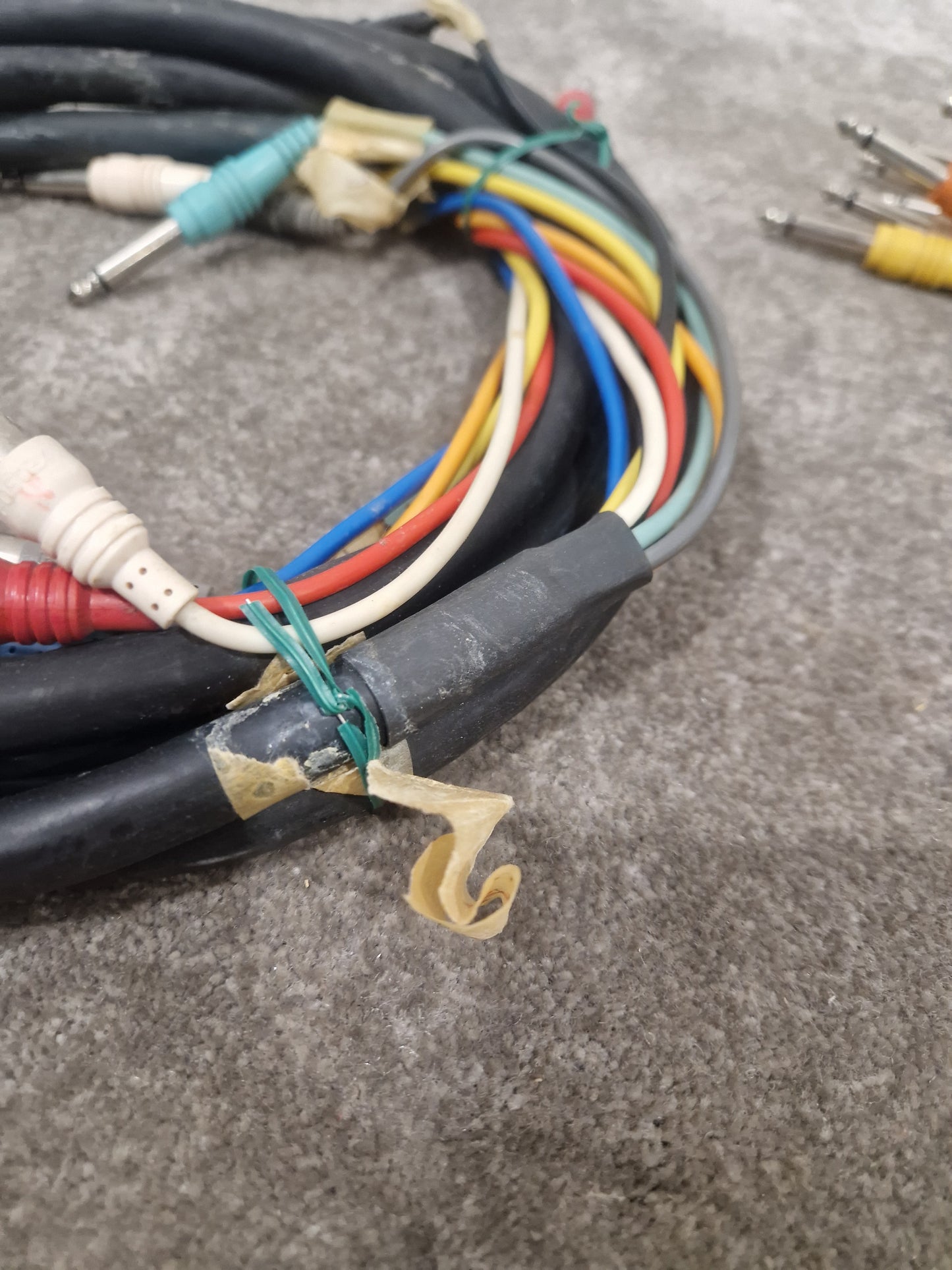 8 Channel Unbranded Cable 10FT Pair - Multi-Channel Audio Link - Very Good