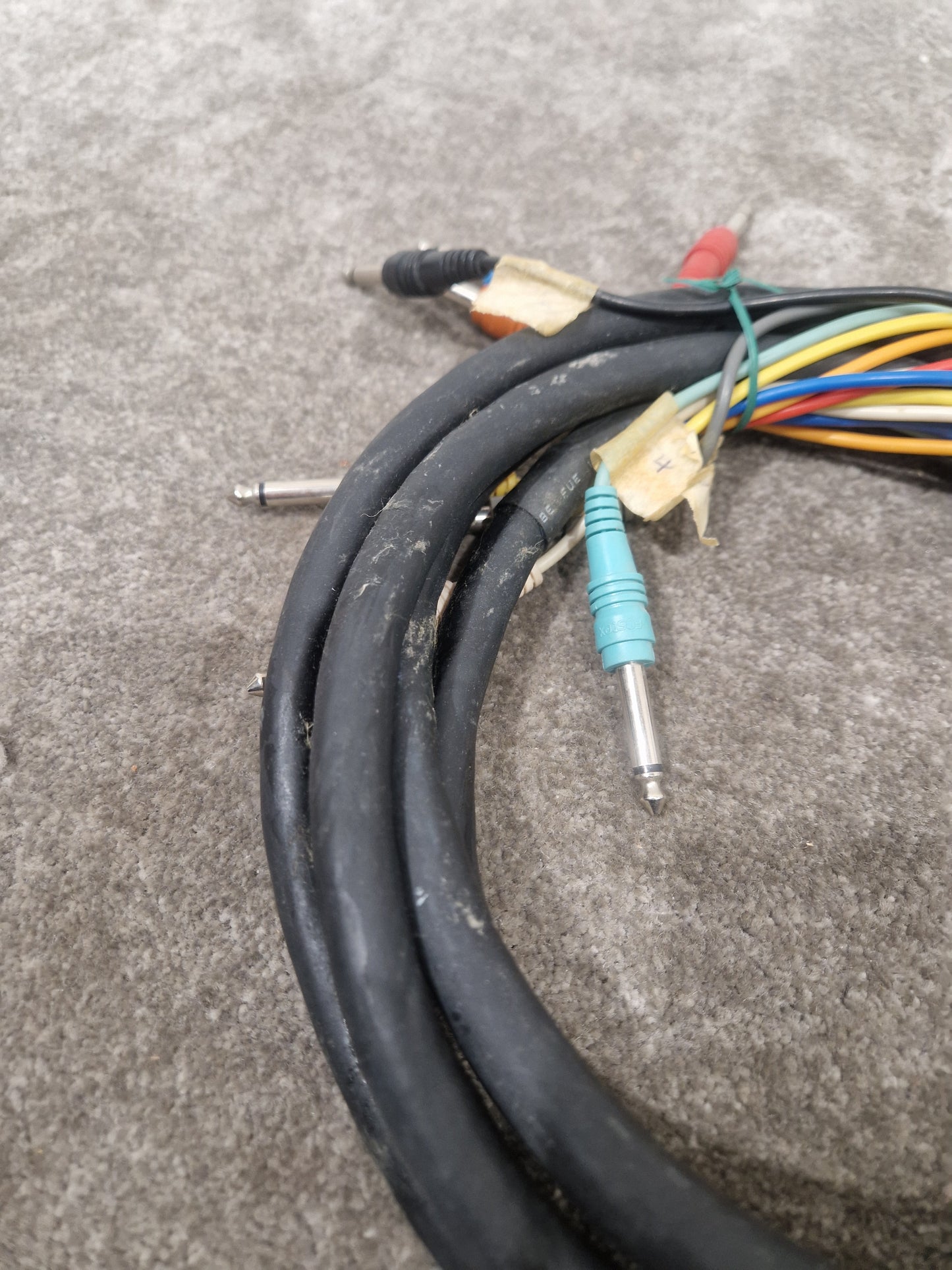 8 Channel Unbranded Cable 10FT Pair - Multi-Channel Audio Link - Very Good