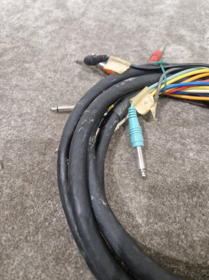 8 Channel Unbranded Cable 10FT Pair - Multi-Channel Audio Link - Very Good