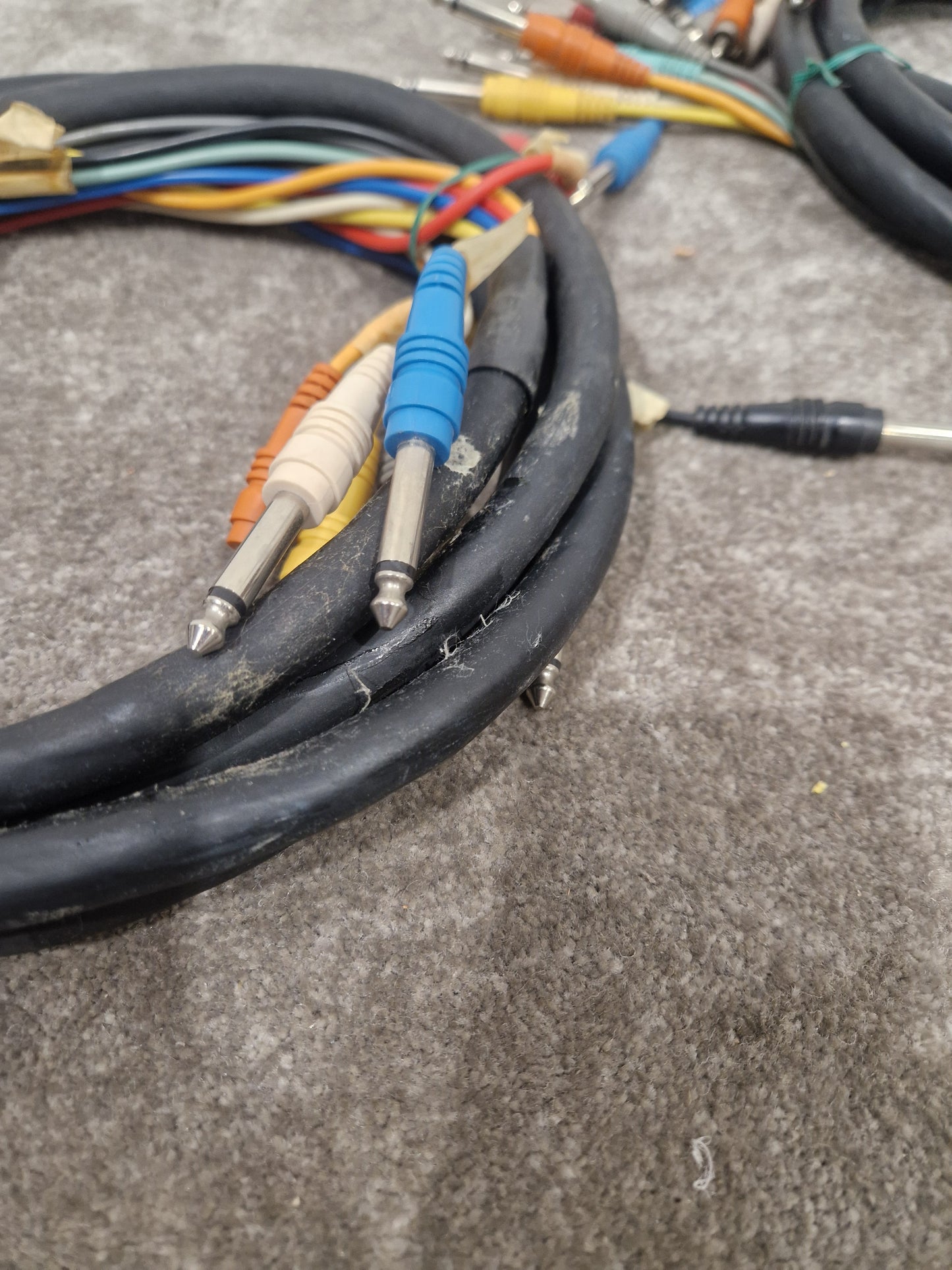 8 Channel Unbranded Cable 10FT Pair - Multi-Channel Audio Link - Very Good