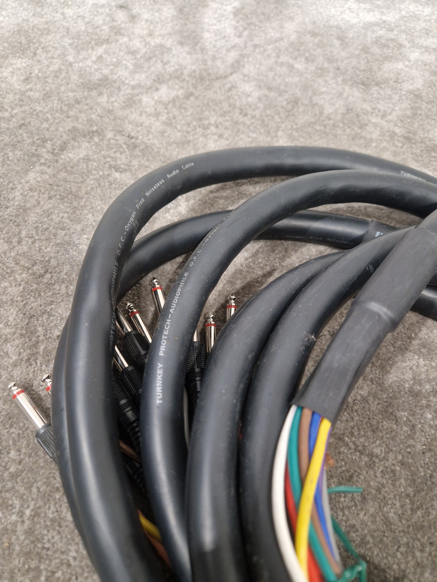 12 Channel Turnkey Cable 20FT - Professional Audio Connection - Excellent