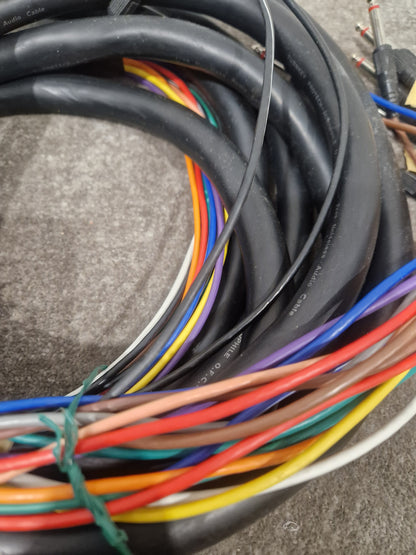 12 Channel Turnkey Cable 20FT - Professional Audio Connection - Excellent