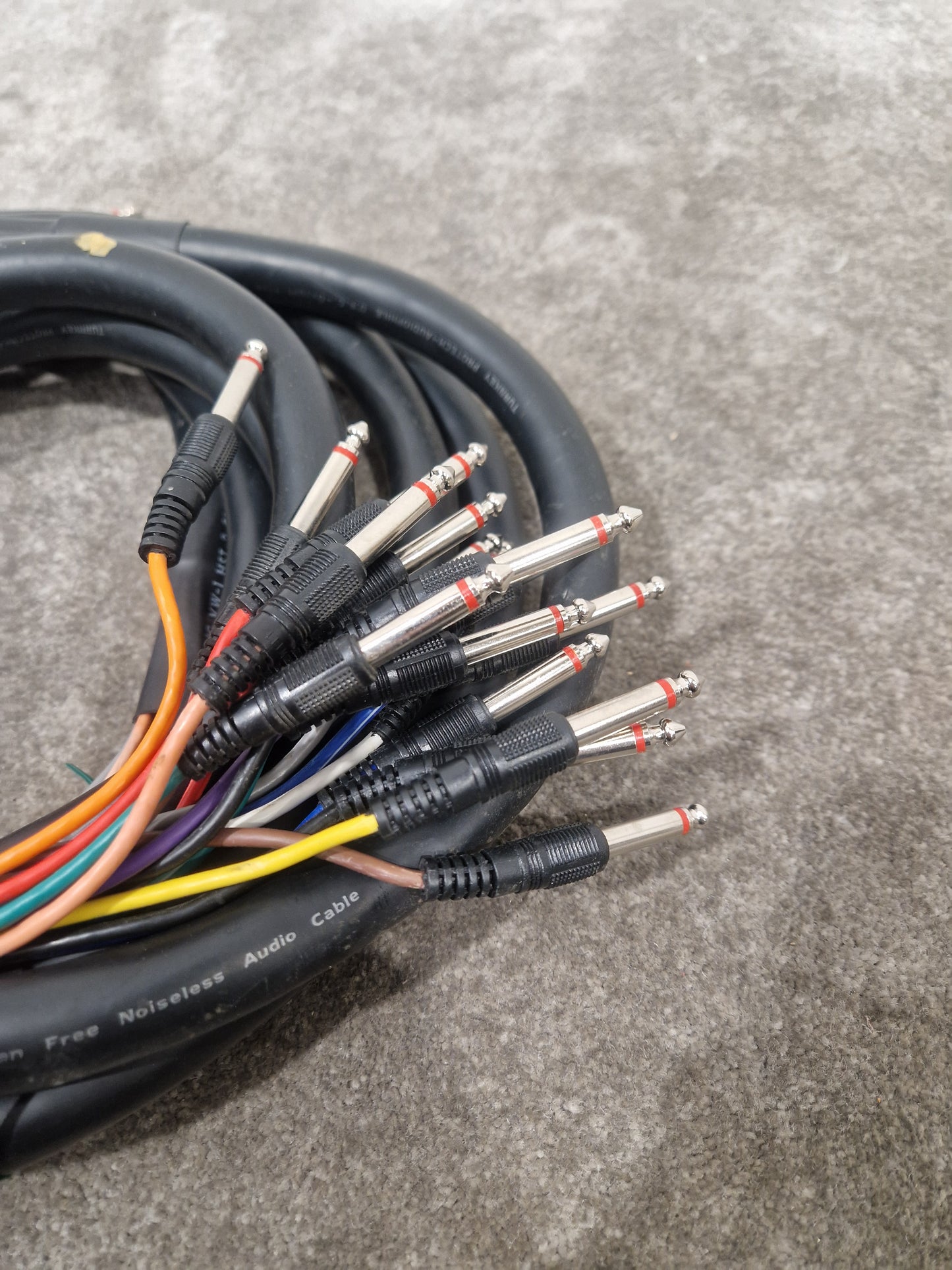 12 Channel Turnkey Cable 20FT - Professional Audio Connection - Excellent