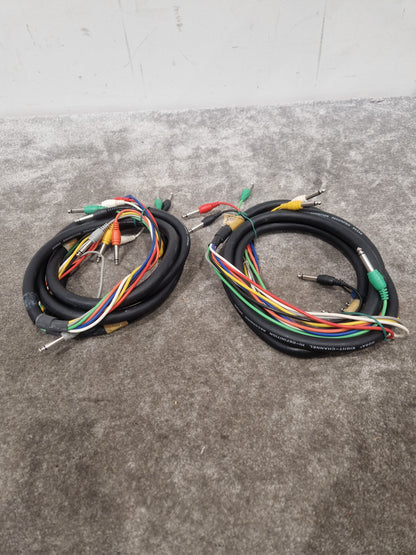 Hosa 8 Channel Hi-Definition Recording Snake Pair - Pro Audio Connection - Excellent