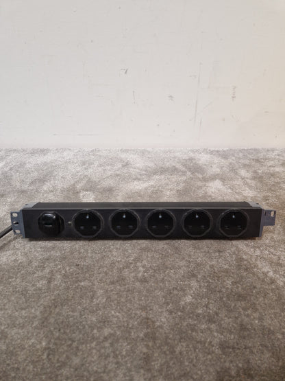 Aphel Limited MM3 19 Inch 3 Metres SWN-5W N Extension Lead 5 Gang - Heavy-Duty Power Strip - Excellent