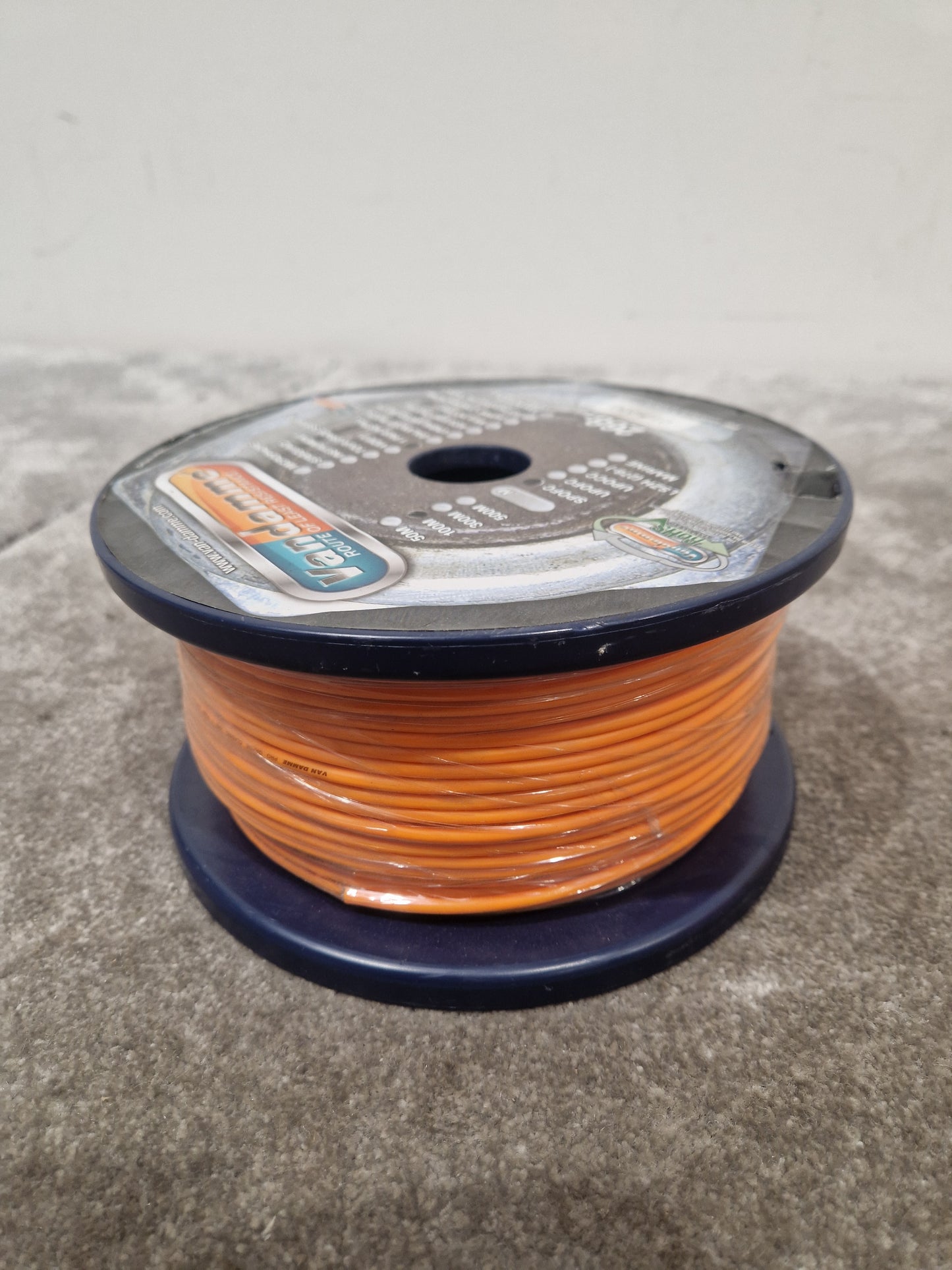 Van Damme 100M Equipment Wire Orange - High-Fidelity Audio Cable - Excellent