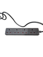 Masterplug 4 Gang Extension Lead 20FT - Heavy Duty Cable - Excellent - Image 1