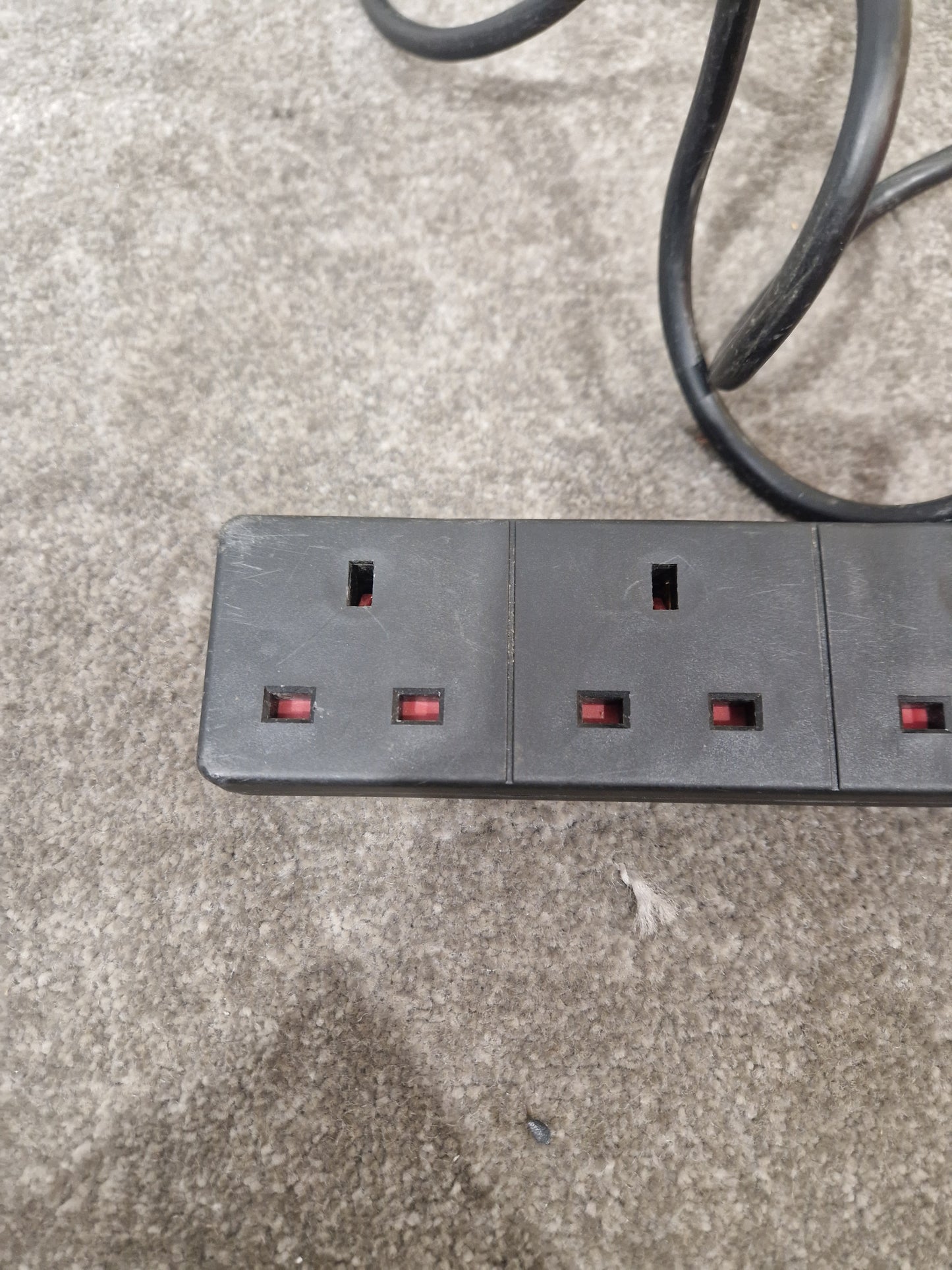 Masterplug 4 Gang Extension Lead 20FT - Heavy Duty Cable - Excellent