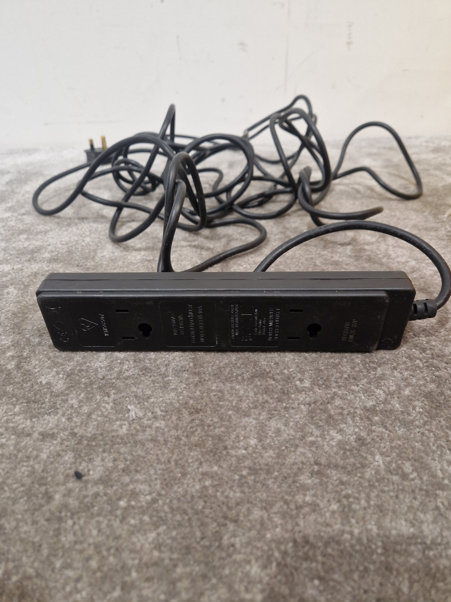 Masterplug 4 Gang Extension Lead 20FT - Heavy Duty Cable - Excellent