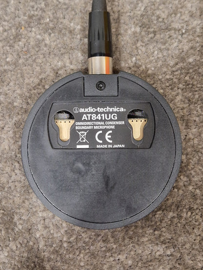 Audio-Technica AT841UG Condenser Boundary Microphone - Low-Profile Design - Excellent w/ MIDI Cable