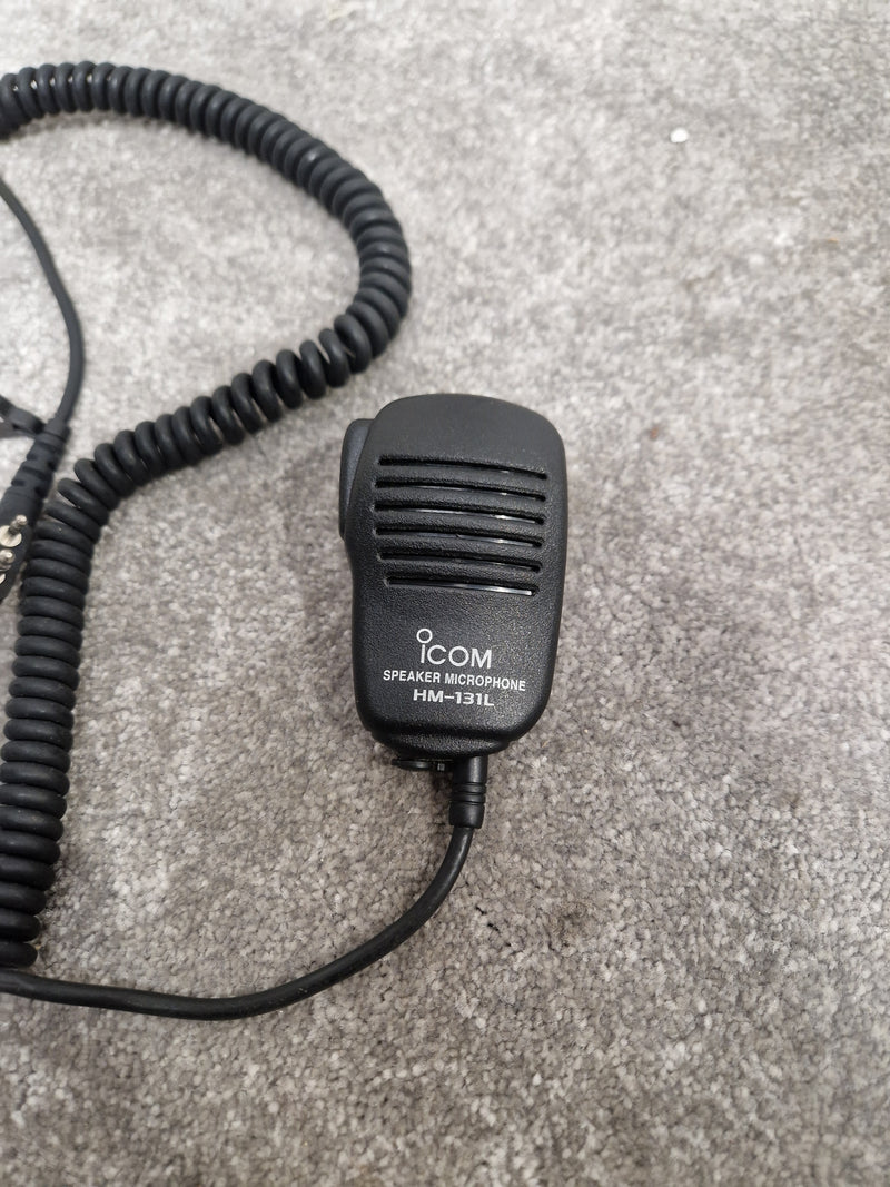 Icom HM-131L Speaker Microphone - Durable Design - Excellent - Image 3