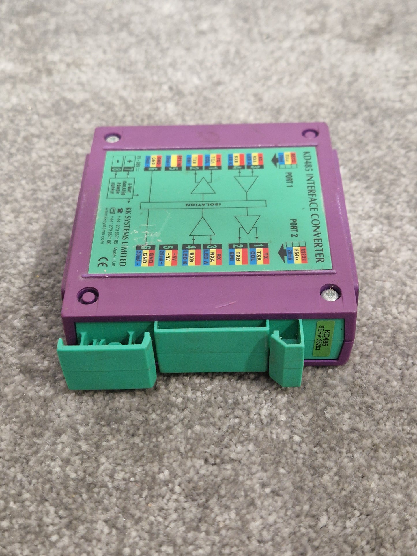 KK Systems KD485 Interface Coverter Modbus Universal - Protocol Converter - Excellent