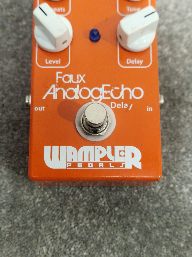 Wampler Faux Analog Echo Pedal - Warm Vintage Delay - Very Good - Image 3