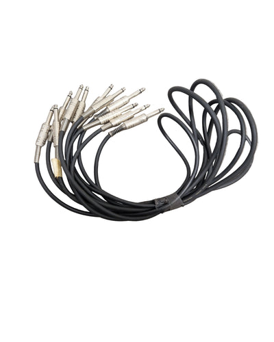 6 Unbranded 3FT Guitar/Speaker Leads - Durable Audio Connection - Excellent