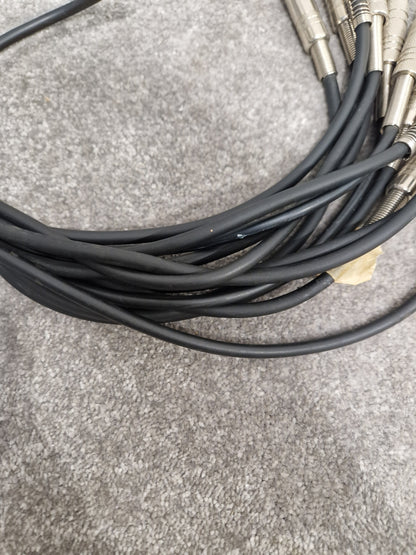 6 Unbranded 3FT Guitar/Speaker Leads - Durable Audio Connection - Excellent