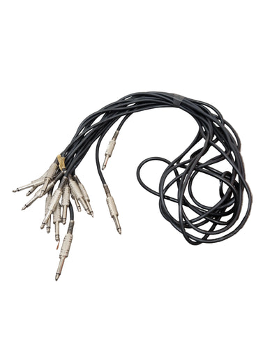 7 Unbranded 5FT Guitar/Speaker Cables - Durable Performance - Excellent