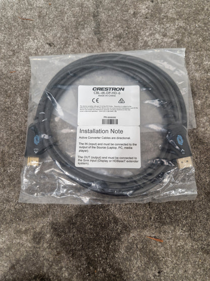 6 Crestron HDMI Cables - High-Speed Connectivity - Excellent