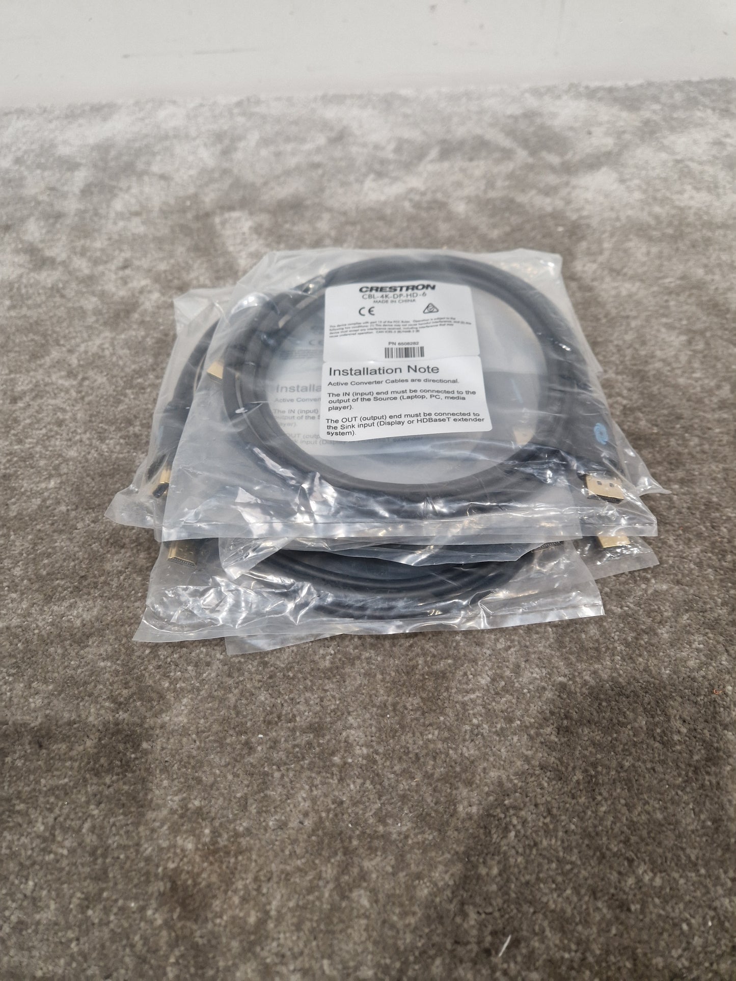 6 Crestron HDMI Cables - High-Speed Connectivity - Excellent