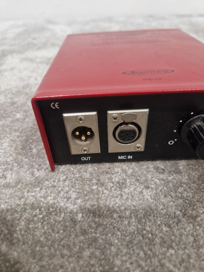 Avantone PS12 And CV-12 - Studio Condenser Microphone - Excellent w/ Hard Case & Microphone Hard case