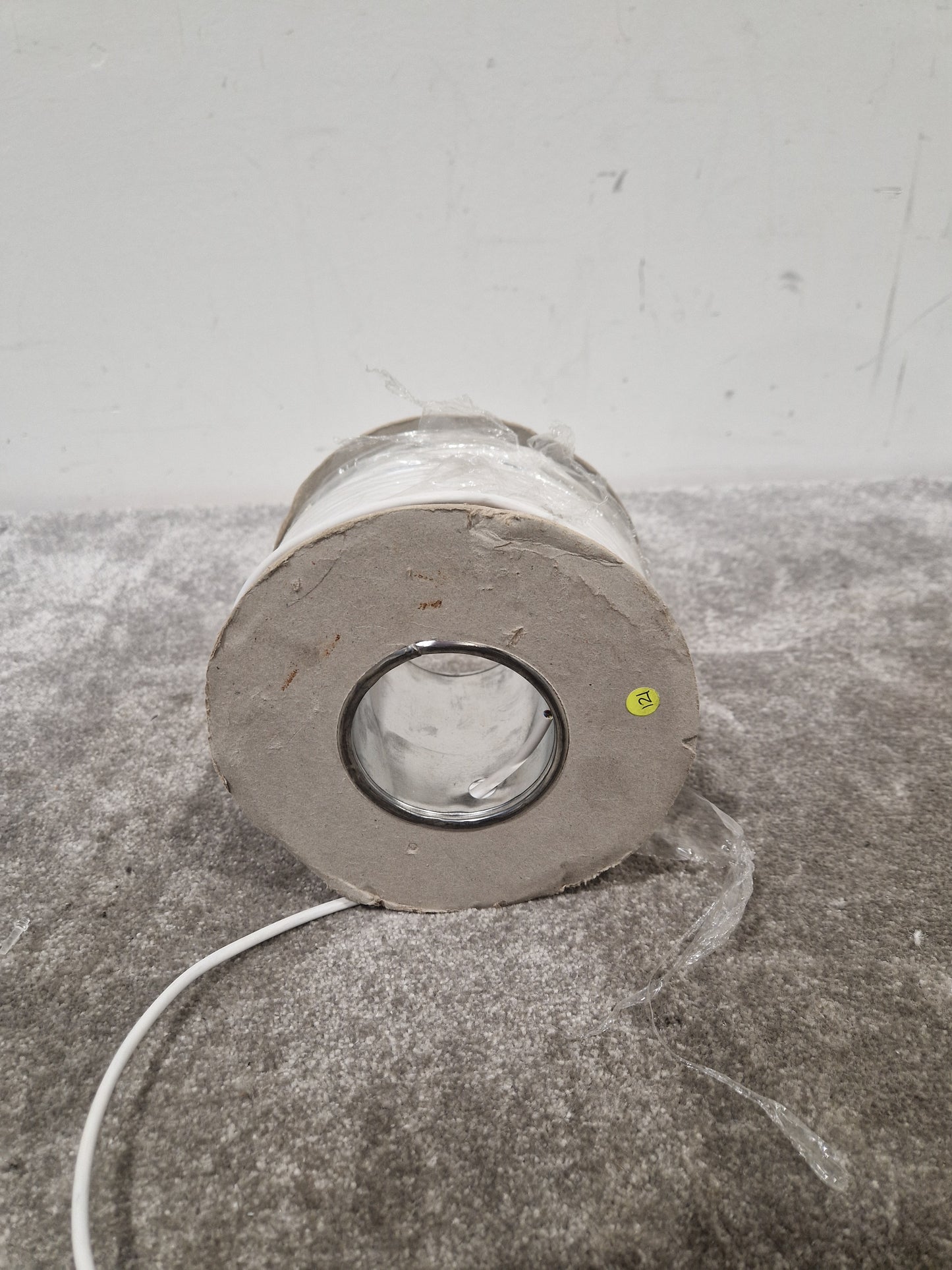 Tyco 100M Equipment Wire White - Durable Insulated Cable - Excellent