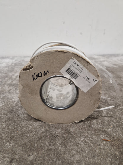 Tyco 100M Equipment Wire White - Durable Insulated Cable - Excellent